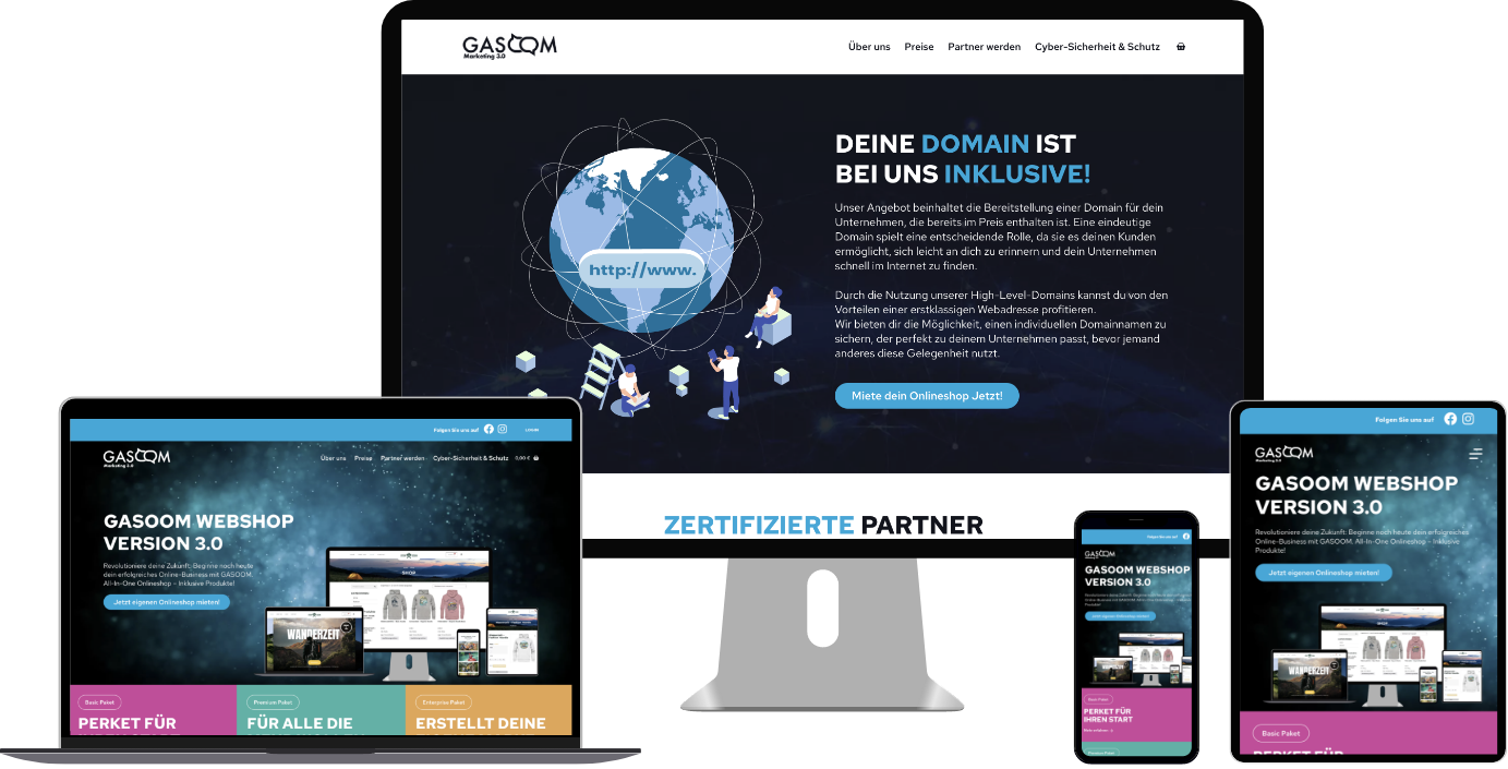Gasoom Webdesign Projekt